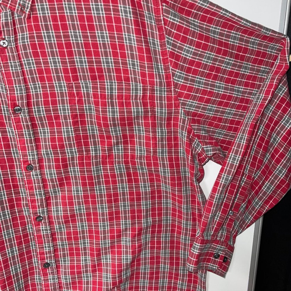 Basic Editions Button Down Long Sleeve Shirt 3x